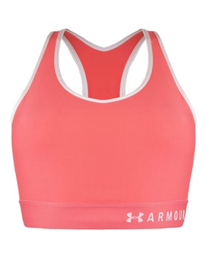 Under Armour Mid Keyhole Dam Rosa Sport-BH