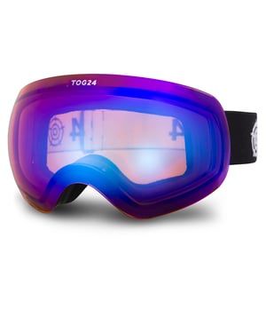 Megeve Cat 2 Lens Goggles Matt Black/Orange