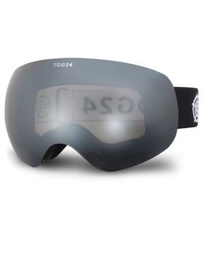 Megeve Cat 3 Lens Goggles Matt Black/Silver