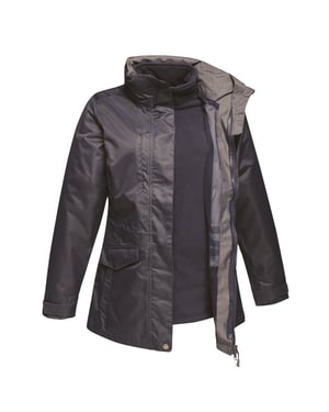 Regatta - Dames Benson III 3-In-1 Jas (Navy)