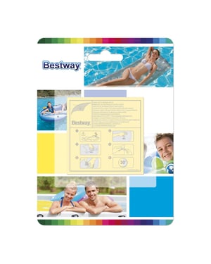 Bestway Heavy Duty Inflatables 2.5" x 2.5"/6.5cm x 6.5cm Repair Patch