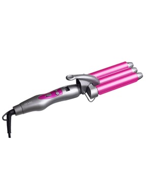 Envie 3 Barrel Hair Waver Curling Tongs with Multiple Heat Settings up to 200°C