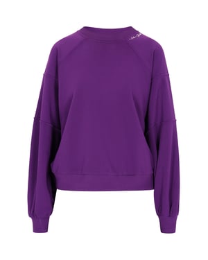 Dreimaster Sweatshirt Dames donkerpaars
