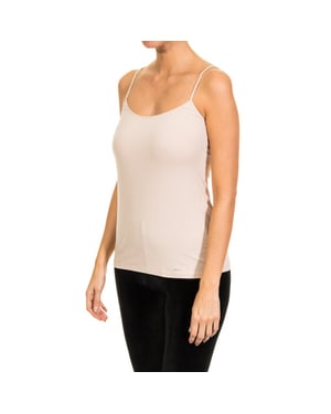 DAY COTTON dun band T-shirt met ronde hals 1045044 vrouw