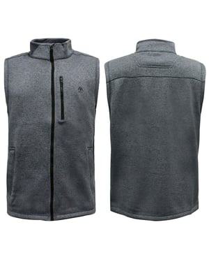 Timberland Zip Up Sleeveless Grey Mens Bodywarmer Gilet 7600J 912