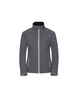 Russell Bionic Soft Shell-jacka för damer/kvinnor (Järngrå)
