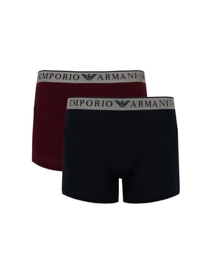 Emporio Armani Boxershorts 2-pack Herr Blå