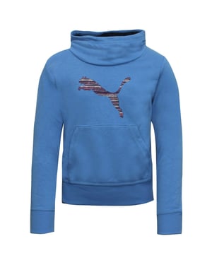 Puma FUN TD Blue Junior Hooded Sweat