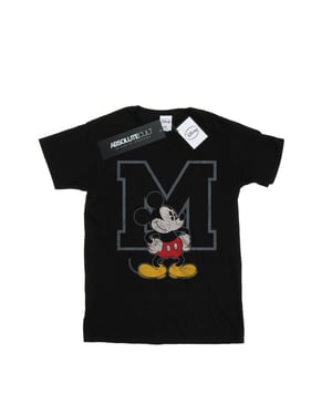 Disney Jongens Mickey Mouse Classic M T-Shirt (Zwart)