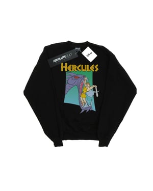 Disney Heren Hercules Hydra Fight Sweatshirt (Zwart)