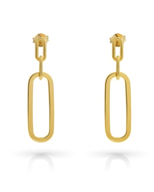 Orphelia 'Essence' Dames 925 Sterling Zilveren Oorbellen - Goud ZO-7560/G