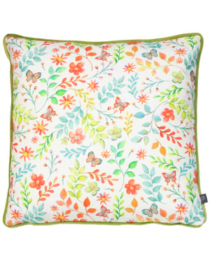 Prestigious Textiles Secret Garden Floral Leaf Cushion Cover