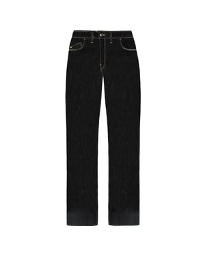 Emporio Armani J33 Regular Fit Wijde Benen Dames Jeans