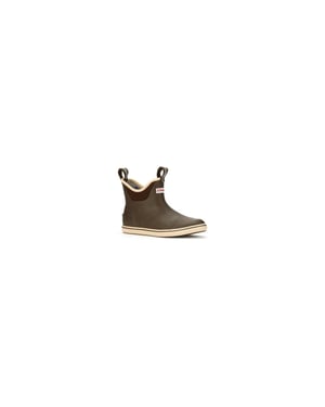 Xtratuf Ankle Deck Rubber Brown Wellington Boots