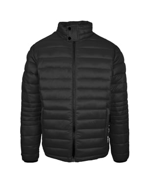 Plein Sport Platt Vadderad Svart Jacka
