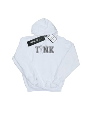 Disney Meisjes Tinker Bell Collegiate Tink Hoodie (Wit)