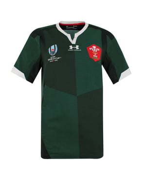 Under Armour Rugby World Cup Fitted Korte Mouw Groen Heren T-shirt 1341597 305