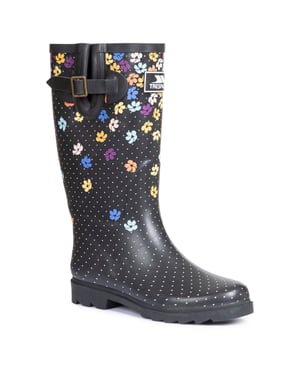 Trespass Vrouwen/dames Samira Wellington Boots (Zwart)