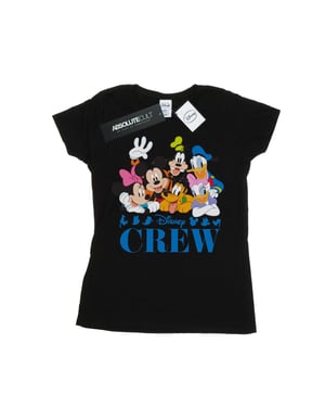 Li-cense Disney dames mickey mouse vrienden katoenen t-shirt