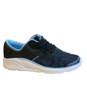 Supra Noiz Damestrainers Zwart Blauw Veterschoenen Casual Running Schoenen 98026 069