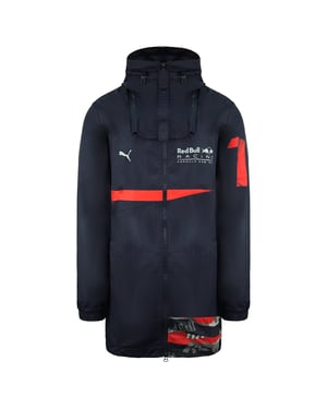 Puma Red Bull Racing RCT Lange Mouw Zip Up Navy Blauw Heren Long Jacket 577760 01