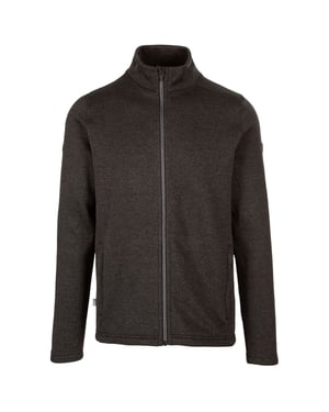 Trespass Mens Rundel Marl Fleece Jacket (Dark Grey)