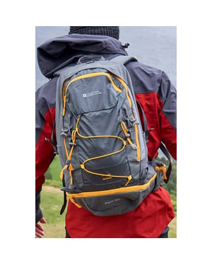 Mountain Warehouse Pace 30L rugzak (Grijs/Oranje)