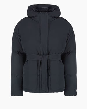 Champion Hooded Jacket in Black