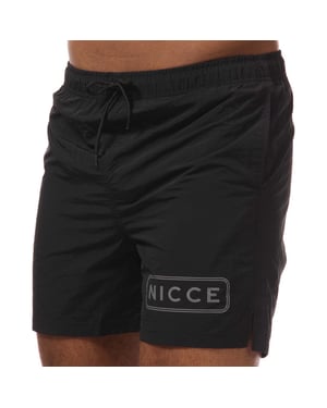 Men's NICCE Plinth Swim Short in Black