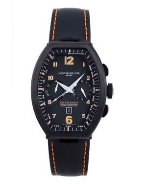 Montres De Luxe: Mens Estremo Black Watch