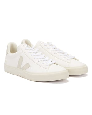 Veja Campo Womens Trainers - (White / Grey)