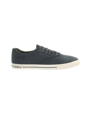 Seavees Hermosa Plimsoll Standard  Grey Mens Plimsoll