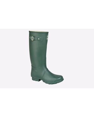 Woodland Hobart Green Wellington Wide Fit Unisex