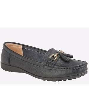 Boulevard Camila Tassle Loafers Womens