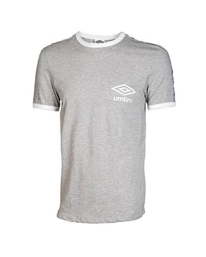 Umbro Taped Ringer T-shirt, grå, för herrar