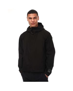 Men's C.P. Company Metropolis Series Hooded Jacket in Black