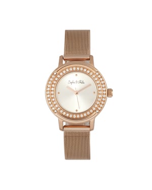 Sophie & Freda Cambridge armbandhorloge met Swarovski-kristallen