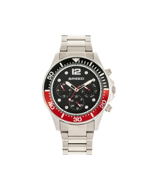 Breed Pegasus Bracelet Watch w/Day/Date