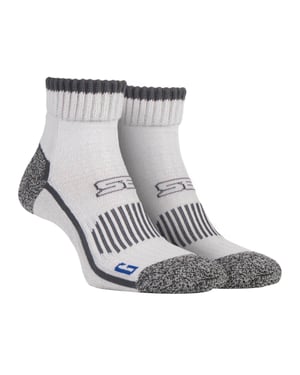 Storm Bloc Mens Cotton Rich High Ankle Length Hiking Trekking Socks