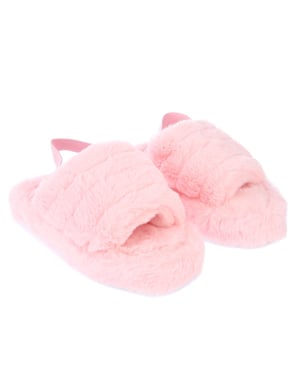 Girl's Original Penguin Children Fluffy Slipper in Pink