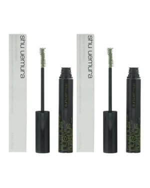 Shu Uemura Brow Unlimited Eyebrow + Eyelash Mascara 4.4ml - Mystic Green x 2