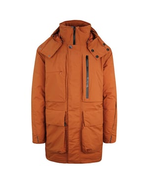 Jack Wolfskin Tech Lab heren Parka jas bruin