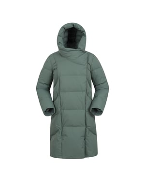 Mountain Warehouse Dames/Dames Cosy Extreme II Wrap Donsjack (Kaki Groen)