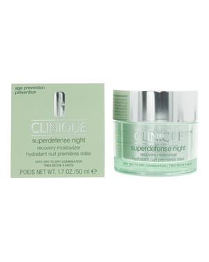 Clinique Superdefense Night Recovery Moisturiser ( Very Dry to Dry Combination) 50ml