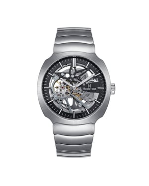 Heritor Automatic Magnus horloge met roestvrijstalen band