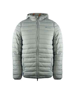 Aquascutum London Logo Grey Active Hoodie Jacket