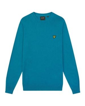 Lyle & Scott Brand Logo Leisure Blue Jumper