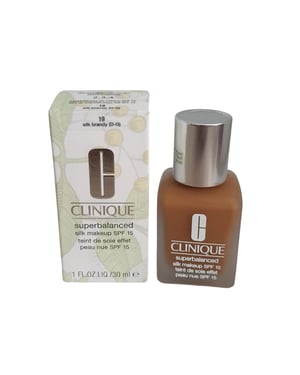 Clinique Super Balanced Silk Make Up Foundation 30ml - 19 Silk Brandy