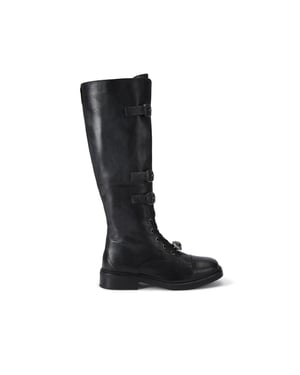 Kurt Geiger London Leather Monument Strap Boots