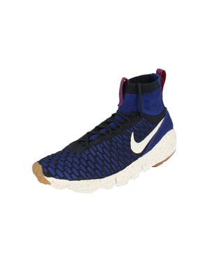 Nike Air Footscape Magista Flyknit Heren Blauwe Sneakers